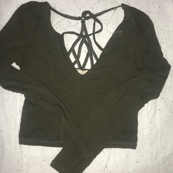 army green top♡ - Picture 1 of 4